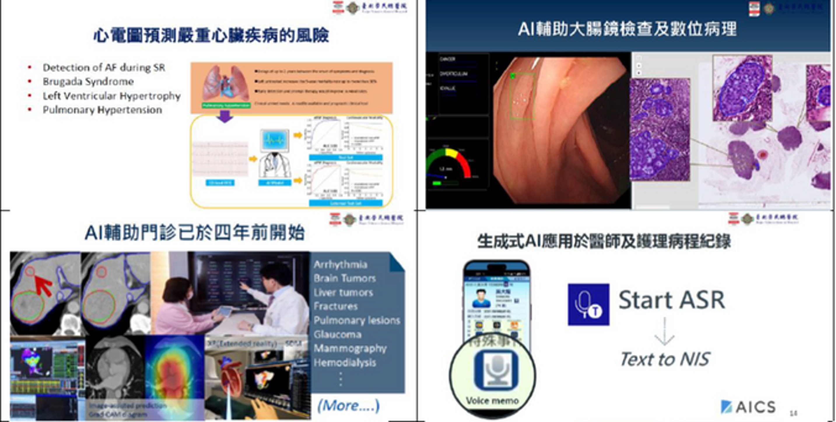 Taipei Veterans General Hospital AI Medical Achievement 4